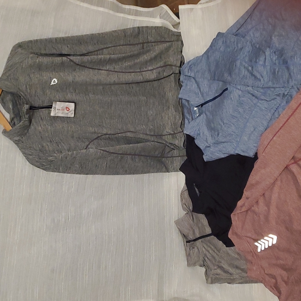 Mens Baleaf Quarter Zips - bundle of 5